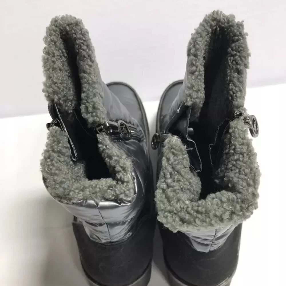 Jambu Womens Snowbird Boots Gray US8 M